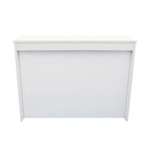 White Reception Desk
