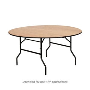 6ft round table
