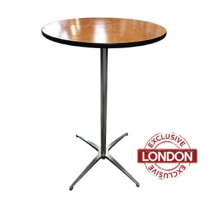 Collapsible Poseur Table
