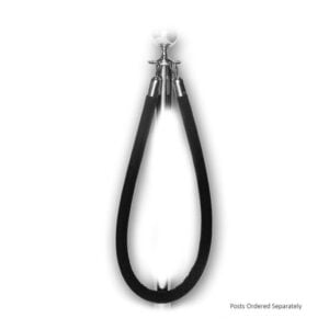 Barrier Rope With Chrome Ends