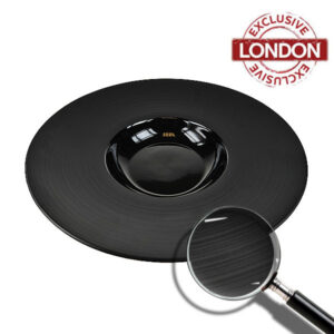 Venice Main Dish Satin Black