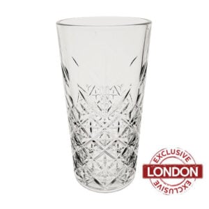 Vintage Cut Glass Hi-Ball 12.75oz