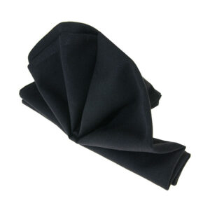 fabric napkin black