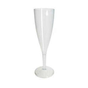 Reusable Clarity Champagne Flute 5oz