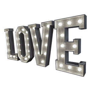 4ft Light Up LOVE