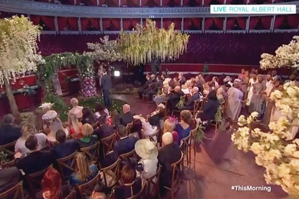 Cross back chairs on ITV's 'This Morning' live