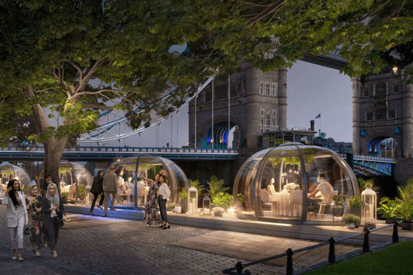 Glass Rooms on the River With Event Hire