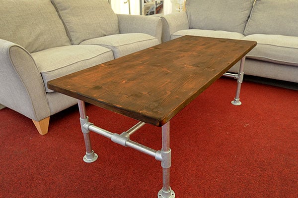 scaffold coffee table