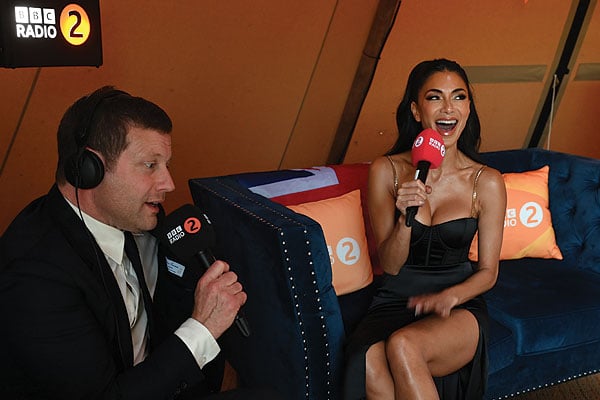 Backstage with Dermot O'Leary & Nicole Scherzinger