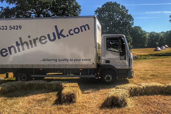 Countryside wedding furniture hire