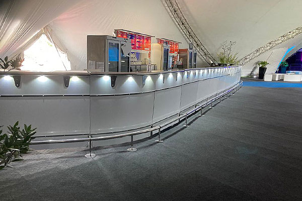 25m long ZIP Bar at Creamfields North