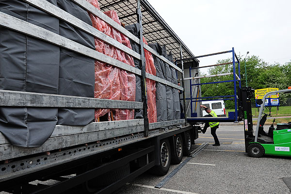 Arrival of our brand new cross back wedding chairs