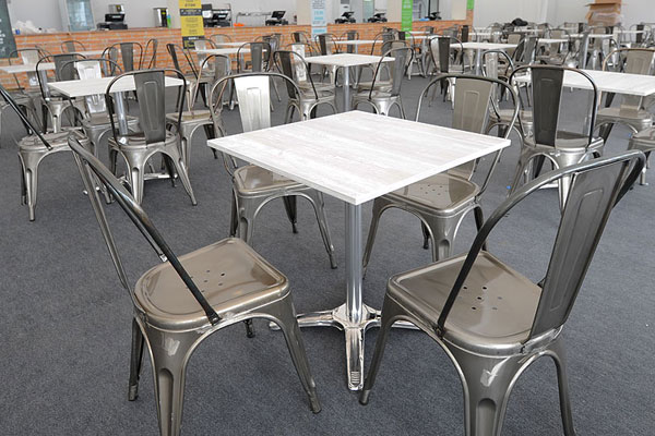 Driftwood effect square Jem tables