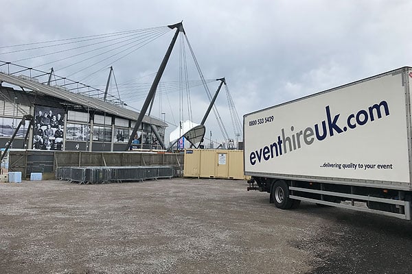 Event Hire UK caters for Champions League hospitality event