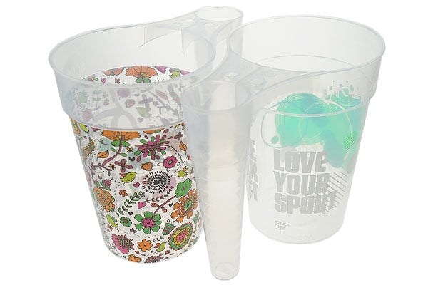 Reusable plastic festival cups & stadium cups for hire