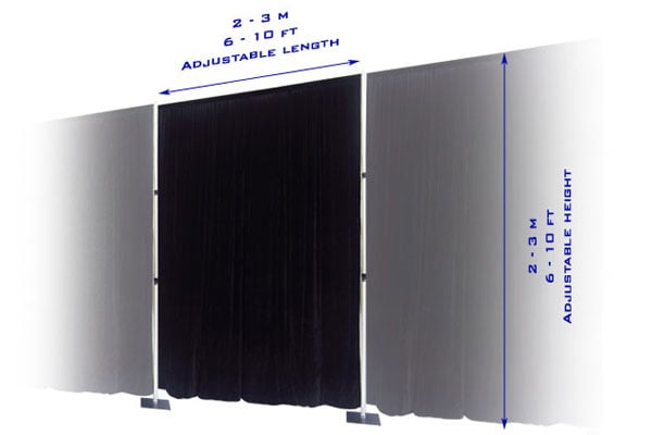 pipe drape