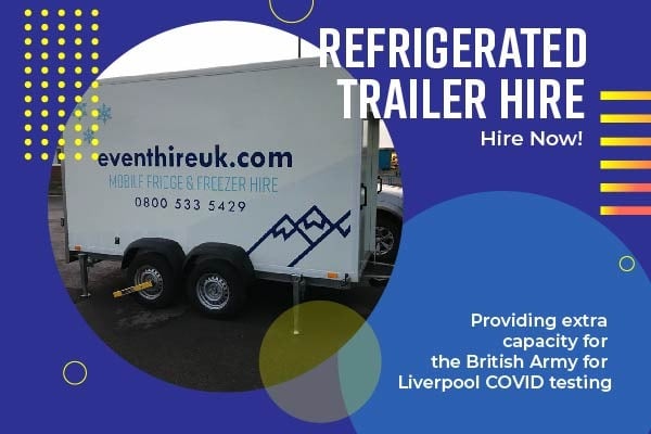 Supplying refrigerated trailers to the Army as part of COVID testing