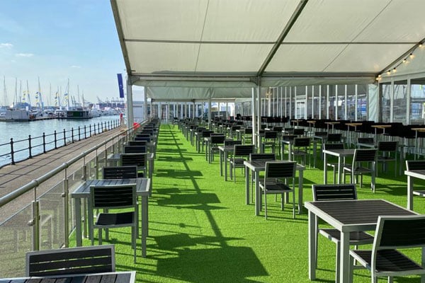 Event Hire UK at the Southampton International Boat Show