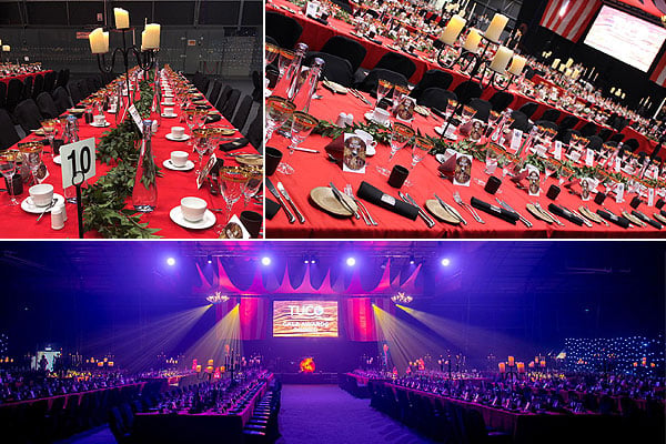 Themed dining event equipment hire