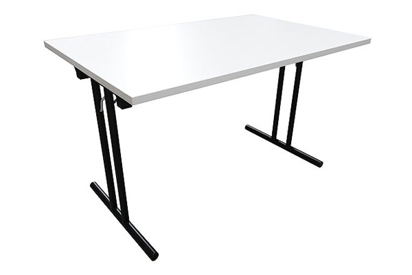 White folding tables