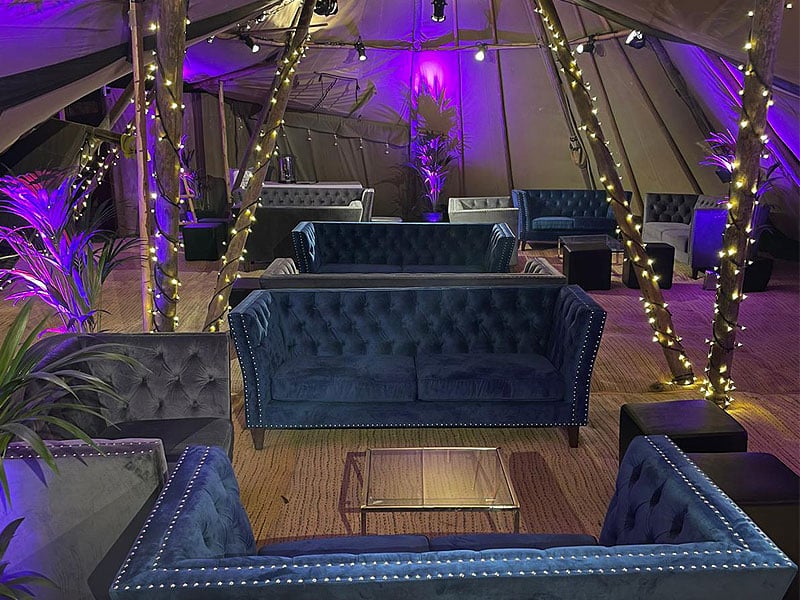 luxury lounge furniture hire for parties