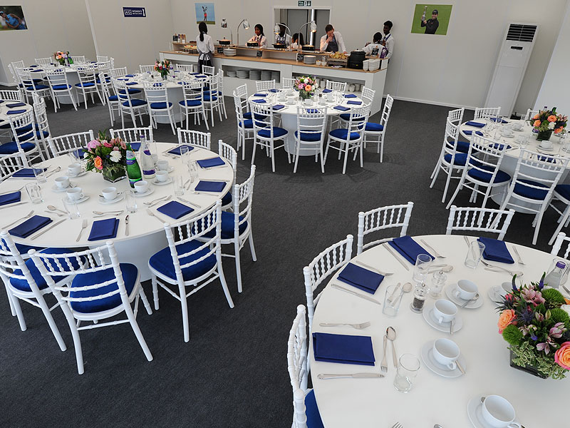 Furniture hire for football stadia: Tables, chairs and more for VIP areas
