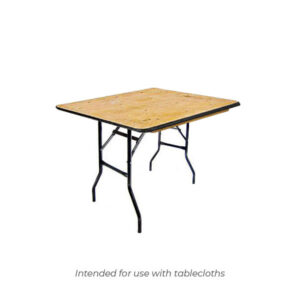 4ft Square Trestle Table