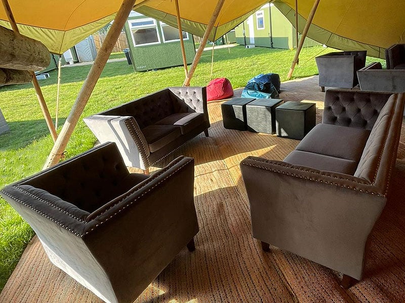 Furniture hire for golf clubs: Stylish solutions for your venue