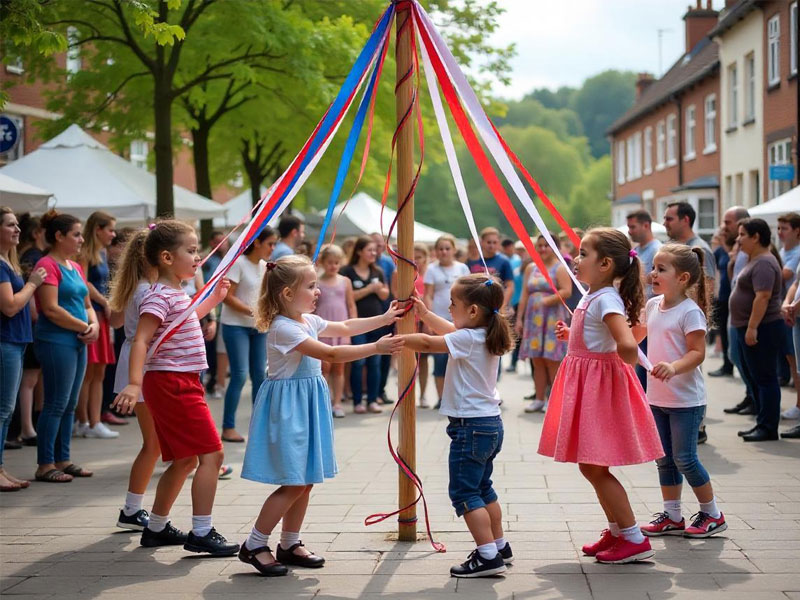 Celebrate May Day with outdoor garden furniture hire