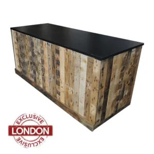 Azure Buffet Station with Black Top