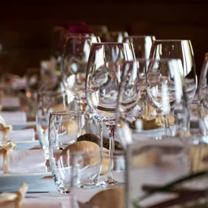 Matching Glassware Set Hire